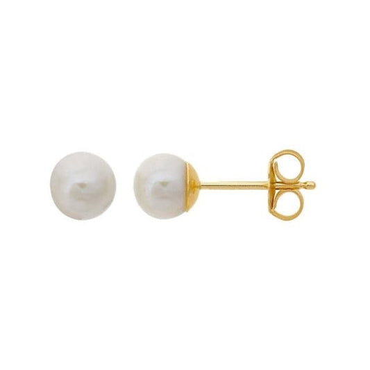 Pearl Earrings in 14K Gold